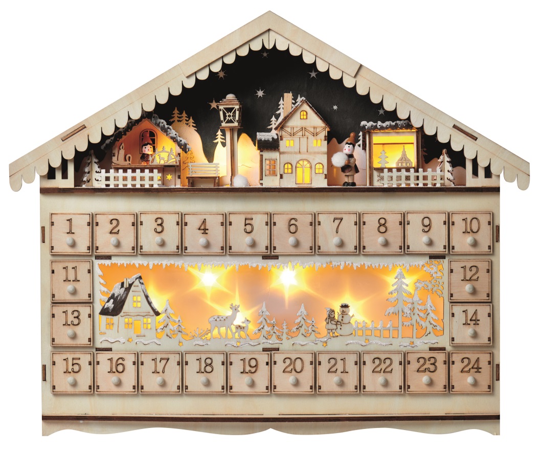 Adventní kalendáře a hrací skříňky